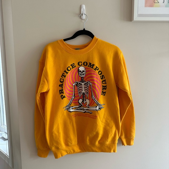 Wicked Clothes “Practice Composure” sweatshirt - US S - Picture 1 of 3